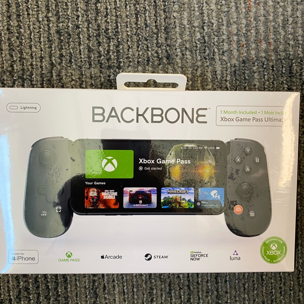 Backbone One Mobile Gaming Controller for iPhone - Black